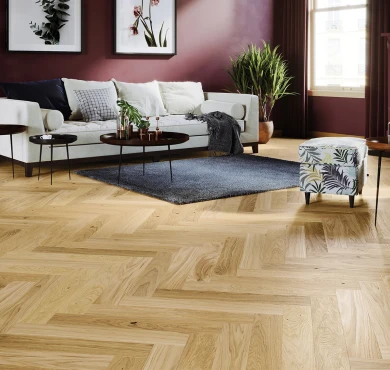 Stejar Bright Herringbone 110